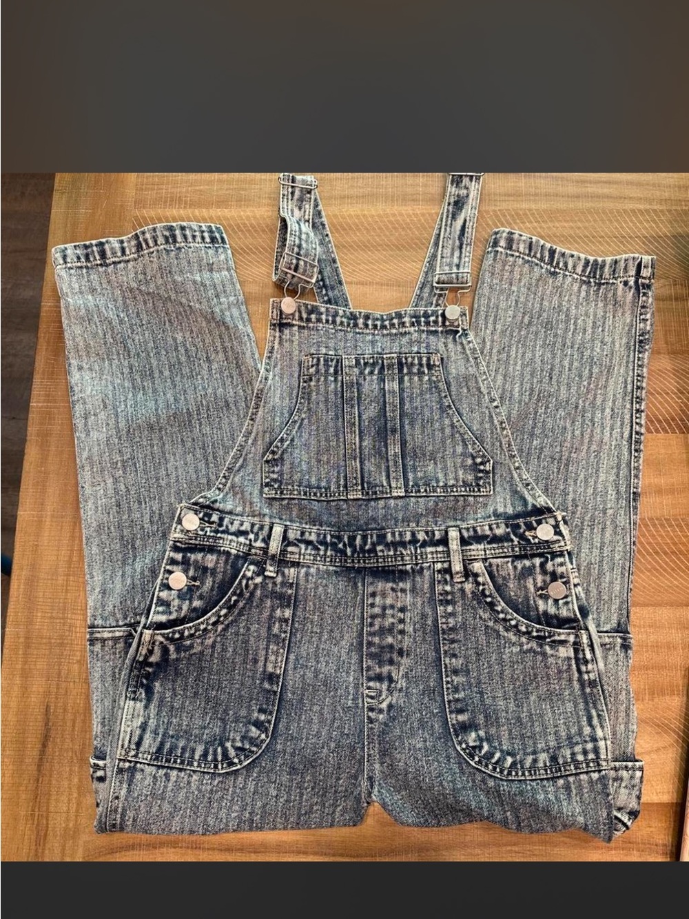 RISEN denim Women's Overalls - Light Blue Wash